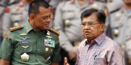 Kompaknya Panglima TNI & Wapres JK sebut Filipina bakal susah