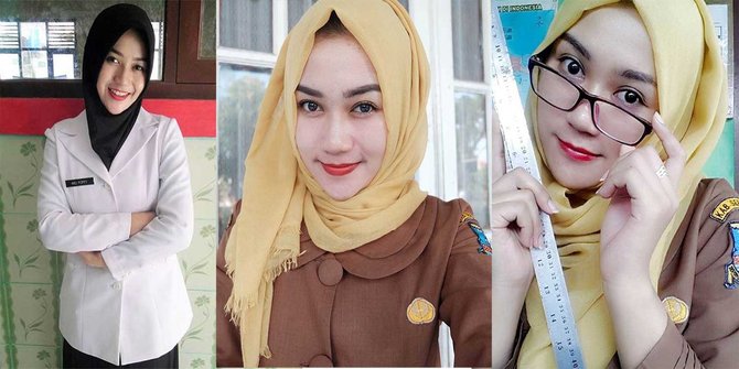 guru berhijab cantik