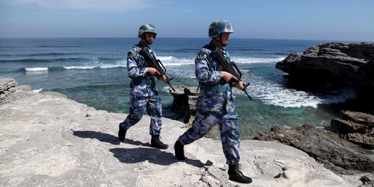 Beijing klaim punya hak pertahanan udara di Laut China Selatan