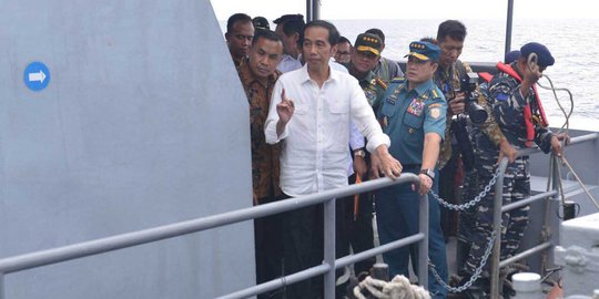 Mimpi Jokowi jadikan Natuna sebagai pusat pelelangan ikan ASEAN