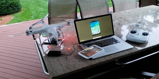 [Video] Lihat gamer curang main Pokemon Go pakai drone