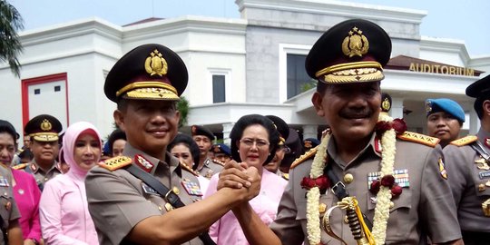 Kapolri Tito lepas Badrodin tinggalkan PTIK dengan salam komando