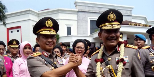 Terima tongkat komando dari Badrodin, Tito siap emban tugas Kapolri