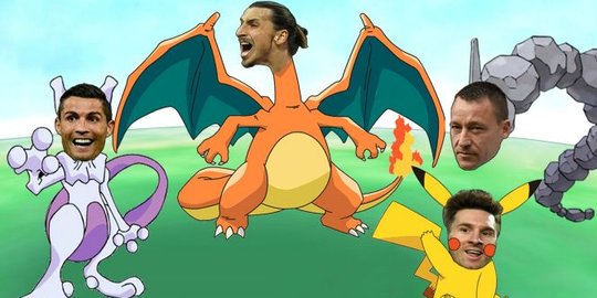 7 Karakter Pokemon ini mirip dengan para pemain bola