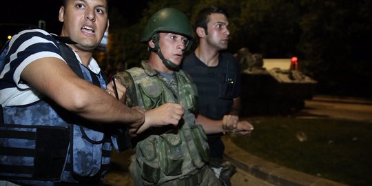 Kudeta militer di Turki gulingkan Erdogan dilaporkan gagal