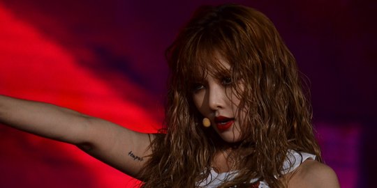 Bawakan 5 lagu, HyunA gemparkan panggung Viral Fest Asia 2016