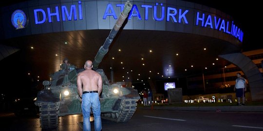 Tentara Turki sangka kudeta cuma latihan militer