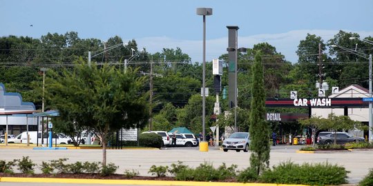 Ini lokasi penembakan brutal di Baton Rouge