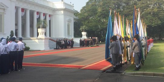 Cara baru dan unik Presiden Jokowi sambut kunjungan kenegaraan