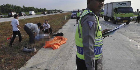 Kecelakaan di Tol Cawang, perempuan WN Prancis tewas