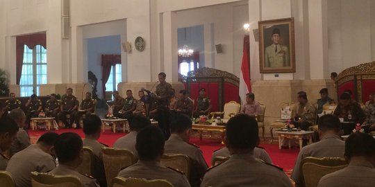 Jokowi kesal kinerja kepolisian daerah dan Kejati belum optimal