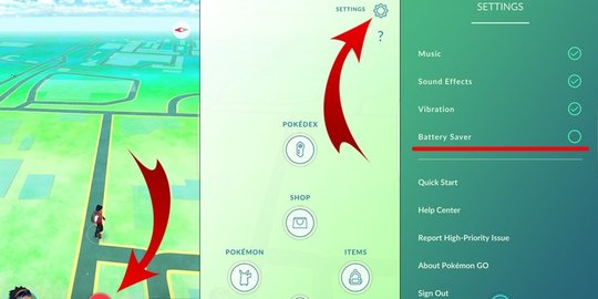 Cara Mudah Hemat Baterai Bermain Pokemon Go