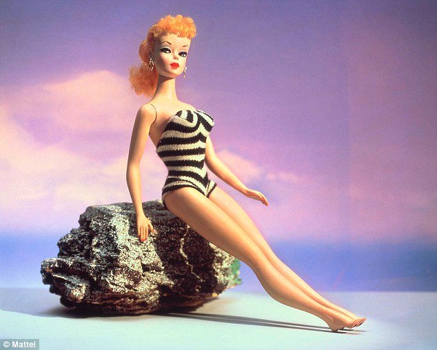 barbie edisi perdana yang rilis tahun 1959