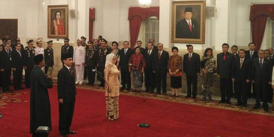 Jokowi resmi melantik Kepala BNPT dan Kepala BPOM baru