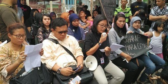 Kecewa dianggap enteng, korban vaksin palsu geruduk RS Harapan Bunda