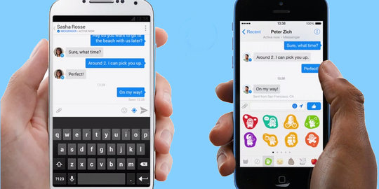 Ini 6 fakta Facebook Messenger yang bikin takjub!