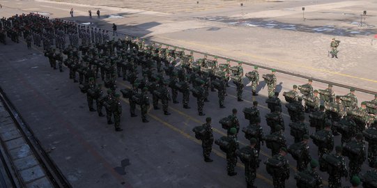 TNI berangkatkan pasukan untuk latihan gabungan dengan Malaysia