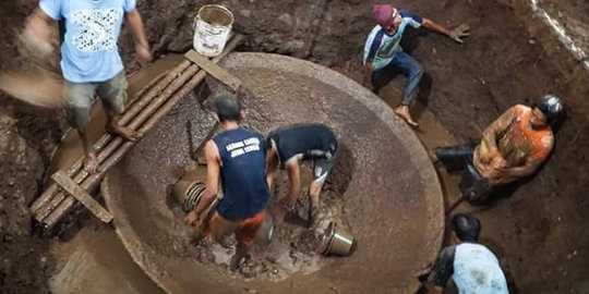 Wajan raksasa di Batang diduga peninggalan pabrik gula zaman Belanda