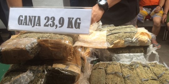 Polda Metro musnahkan barang bukti narkoba, sabu 81 kg & ganja 23 kg