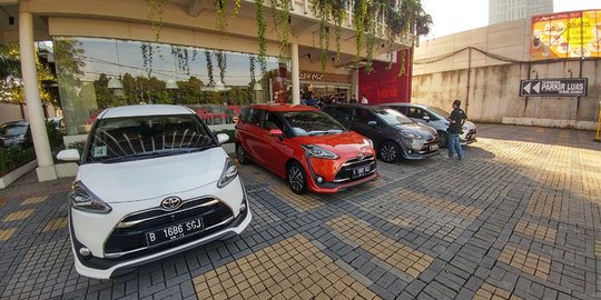 Penjualan Toyota Sienta lebih dari 2.600 per Juni