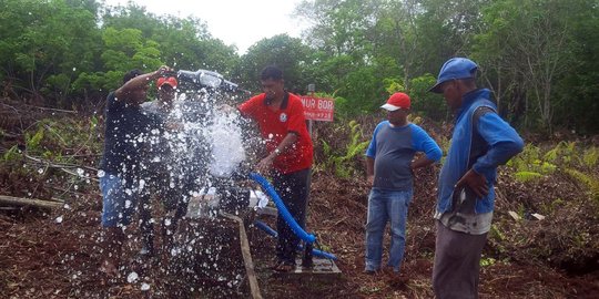 Polisi dimudahkan dengan adanya sepeda motor pemadam kebakaran hutan