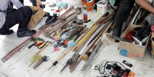 Razia narkoba di Lapas Bengkulu berujung kerusuhan