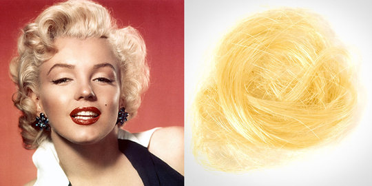 Potongan rambut Marilyn Monroe bakal dijual dengan harga $ 6.000