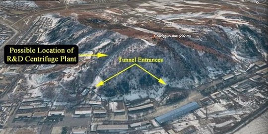 Korea Utara sembunyikan lokasi pembuatan senjata nuklir di gunung