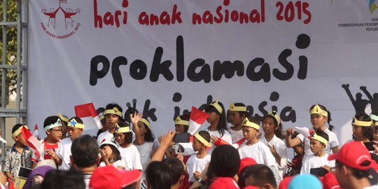 Pemerintah diminta sahkan UU Perlindungan Anak di hari Anak Nasional