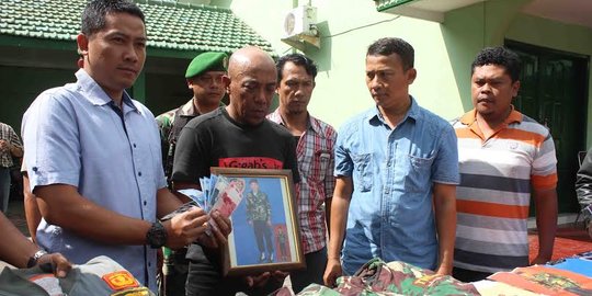 Ayah pemain Arema Cronus yang jadi TNI Gadungan kerap memalak