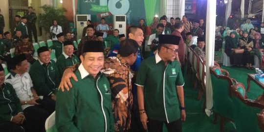 Harlah PKB ke-18, sejumlah menteri dan petinggi parpol hadir
