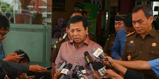 Jawaban malu-malu Setya Novanto kader Golkar dapat jatah menteri