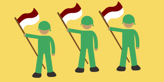 Anak ikut bela negara, orangtua 'saya pikir disuruh guling-guling'