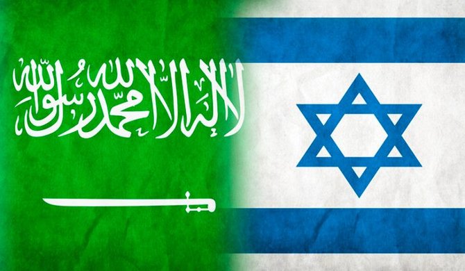 bendera saudi israel