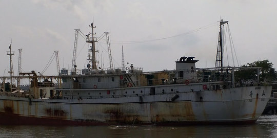 Curi ikan, 2 kapal berbendera asing ditangkap di Kepulauan Anambas