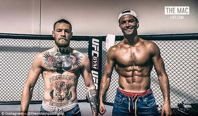 ronaldo vs mcgregor