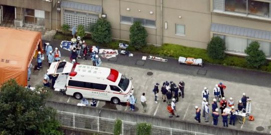 Pria berpisau serang panti penyandang cacat di Jepang, 19 tewas