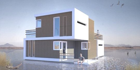 Rumah unik, bisa dibagi dua jika pasangan sampai cerai