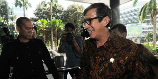 Yasonna sebut sah saja Presiden larang menteri keluar Jakarta