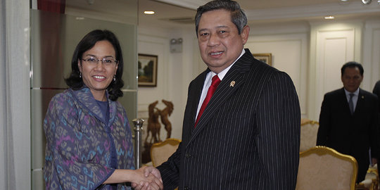 Sri Mulyani, dipinjamkan SBY ke Bank Dunia kini jadi menteri Jokowi