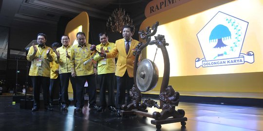 Pukul gong, Setya Novanto resmi buka Rapimnas Golkar