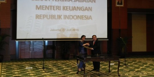 Saat sertijab menkeu, Sri Mulyani sebut nama Misbakhun