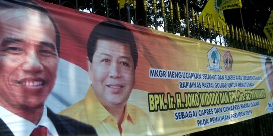 AMPG dan MKGR akan laporkan kasus spanduk Jokowi-Setnov ke Polda