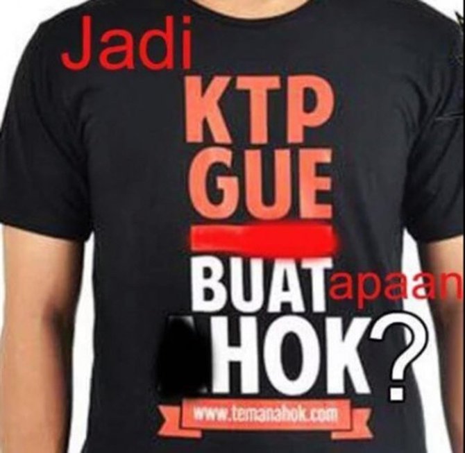 meme teman ahok
