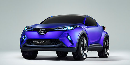 Toyota C-HR concept akan 'mejeng' di GIIAS 2016