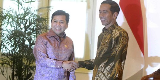 Jokowi: Kalau dukungan Golkar meleset, saya telepon ketumnya