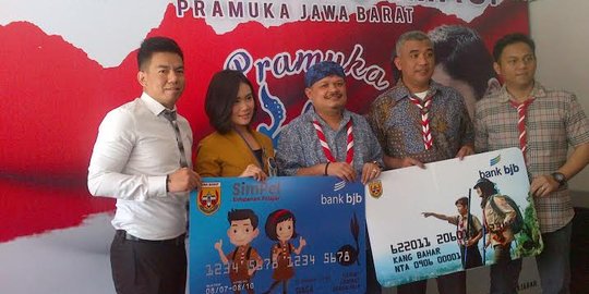 Kartu Pramuka Jabar kini bisa tarik uang di ATM Bank Jabar Banten