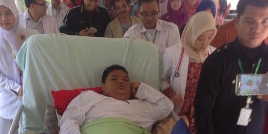 Kondisi makin membaik, Rizki bocah obesitas dipindah ke bangsal anak