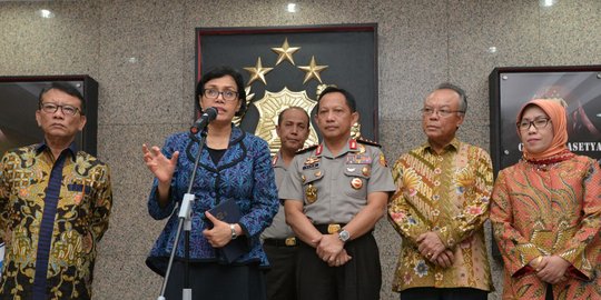 Menkeu Sri Mulyani gandeng Polri amankan tax amnesty