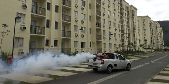 Antisipasi virus Zika, wisma Olimpiade Rio 2016 diasapi